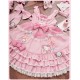 Mademoiselle Pearl Sanrio Hello Kitty Candy Themed Apron Blouse Salopette JSKs and OPs(Reservation/Full Payment Without Shipping)